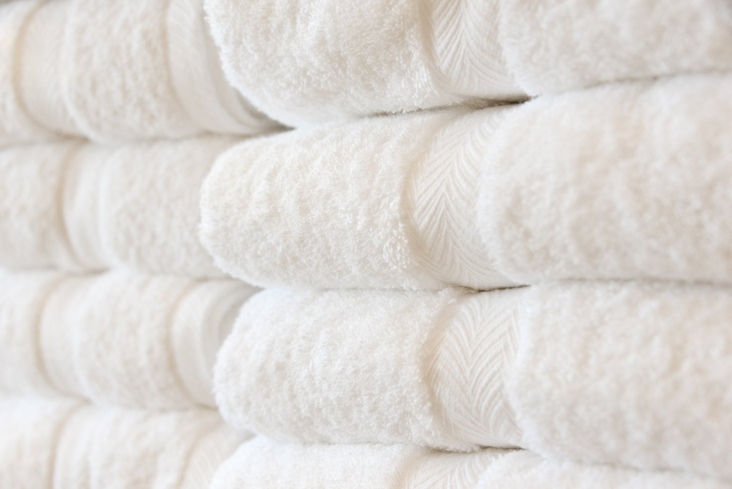 Stack of folded towels